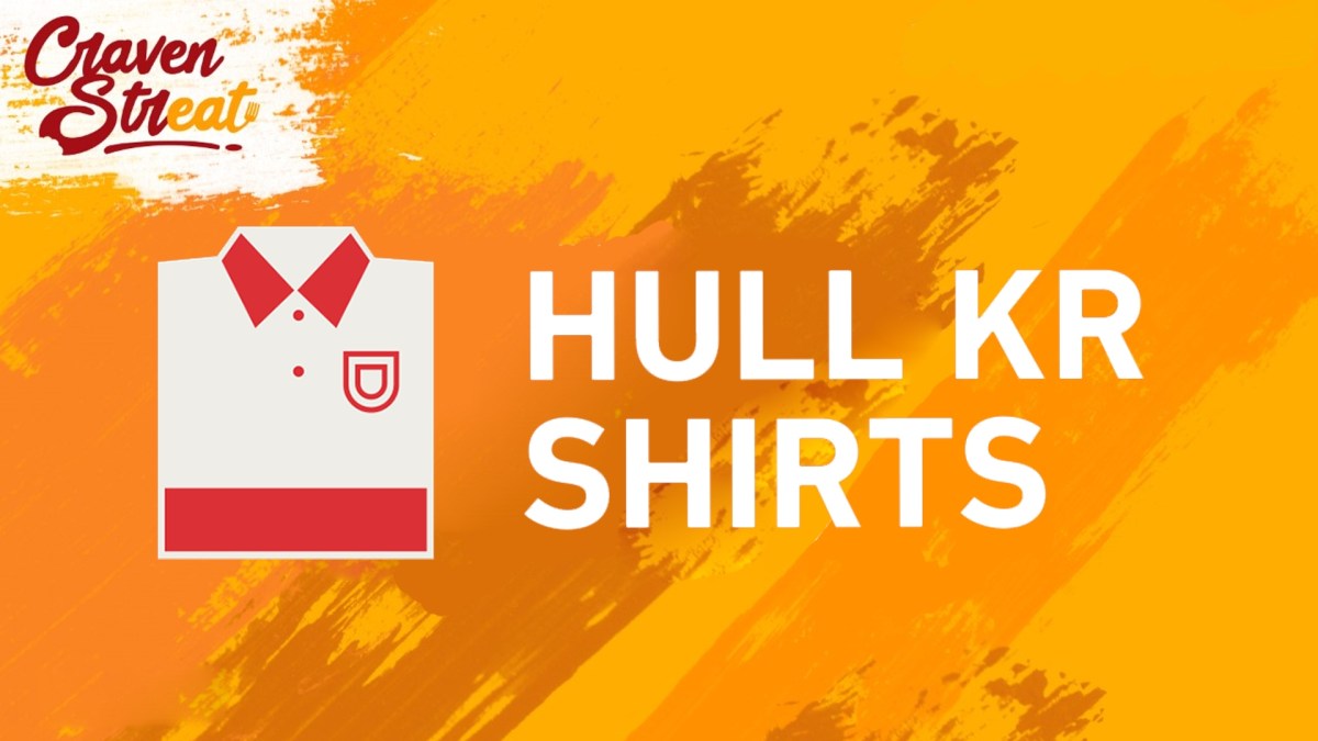 Hull KR Shirts On Craven&nbsp;Streat