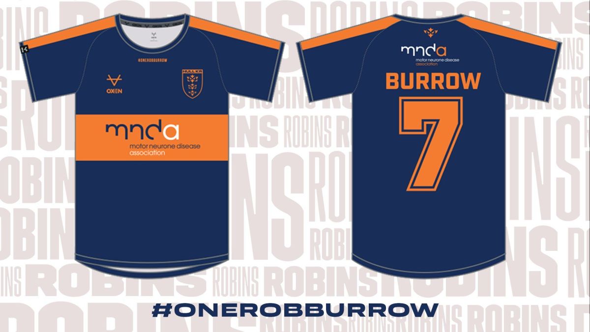 Hull KR MDNA Rob Burrow Tribute Tee –&nbsp;#OneRobBurrow