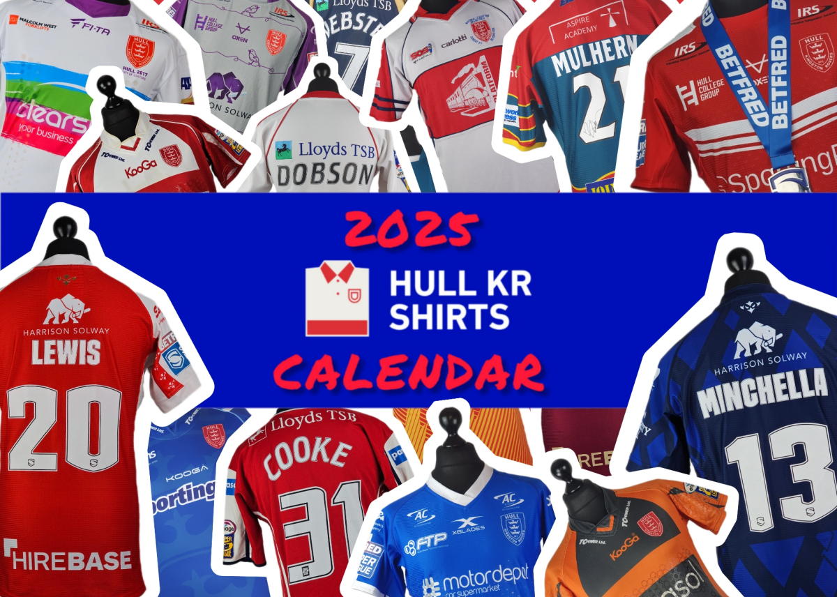 2025 Hull KR Shirts&nbsp;Calendar