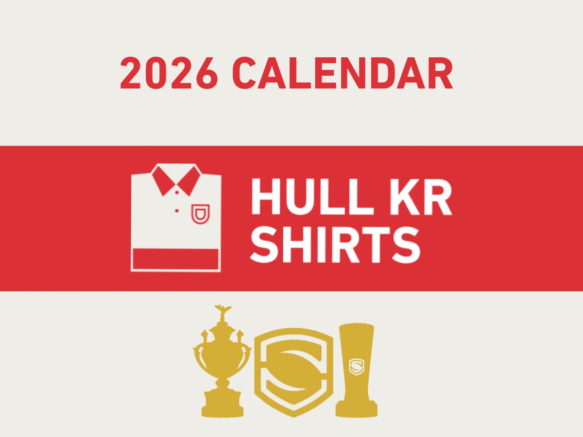 2026 Hull KR Shirts&nbsp;Calendar
