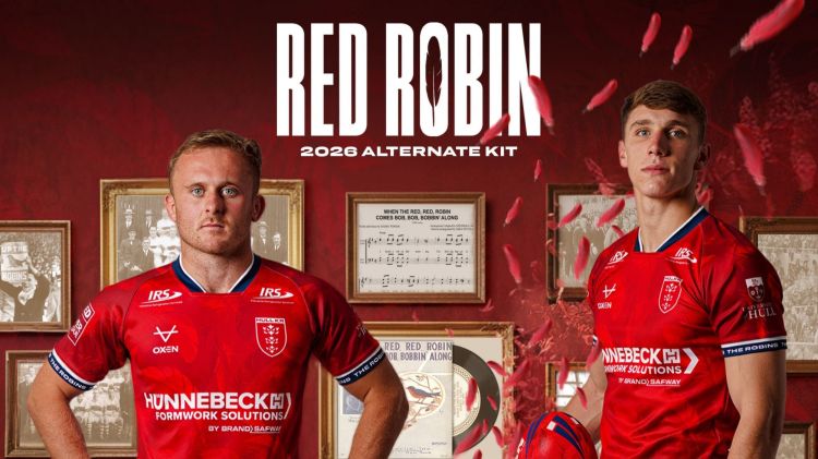 Hull KR 2026 Red Robin Alternate&nbsp;Shirt
